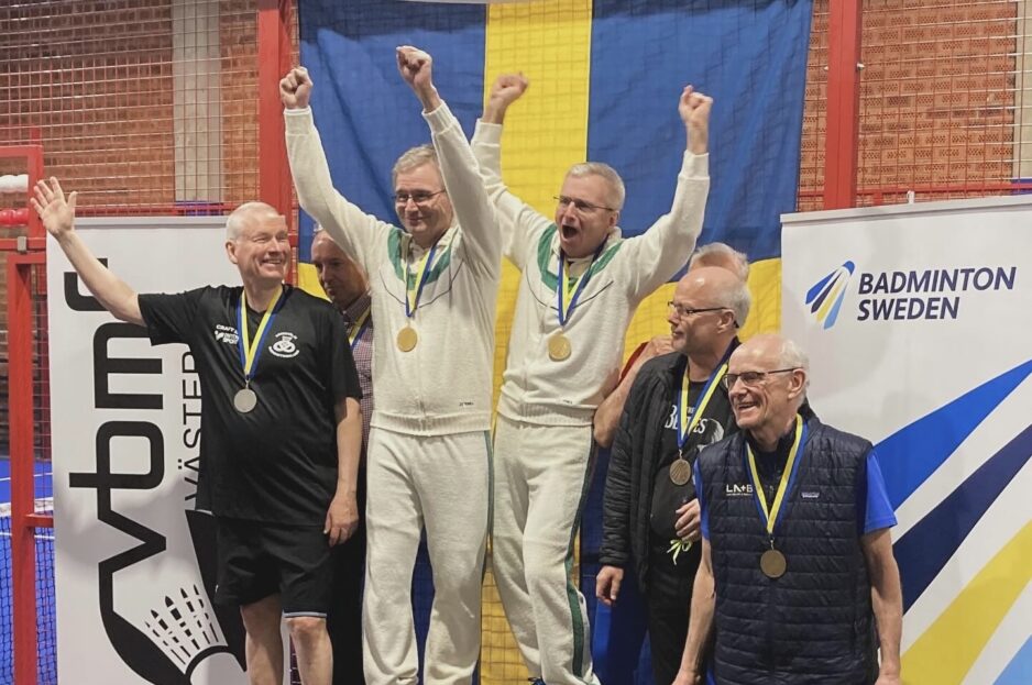 6 medaljer på Veteran SM