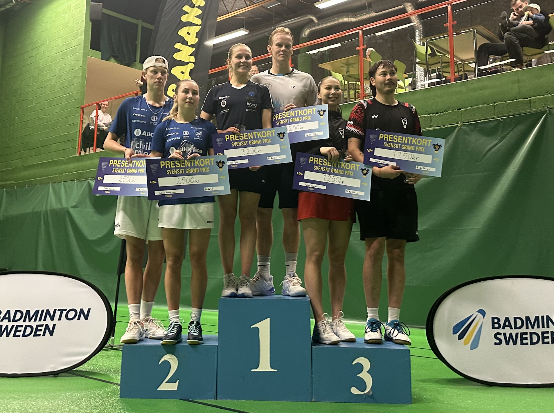 3 medaljer i SGP Finalen!
