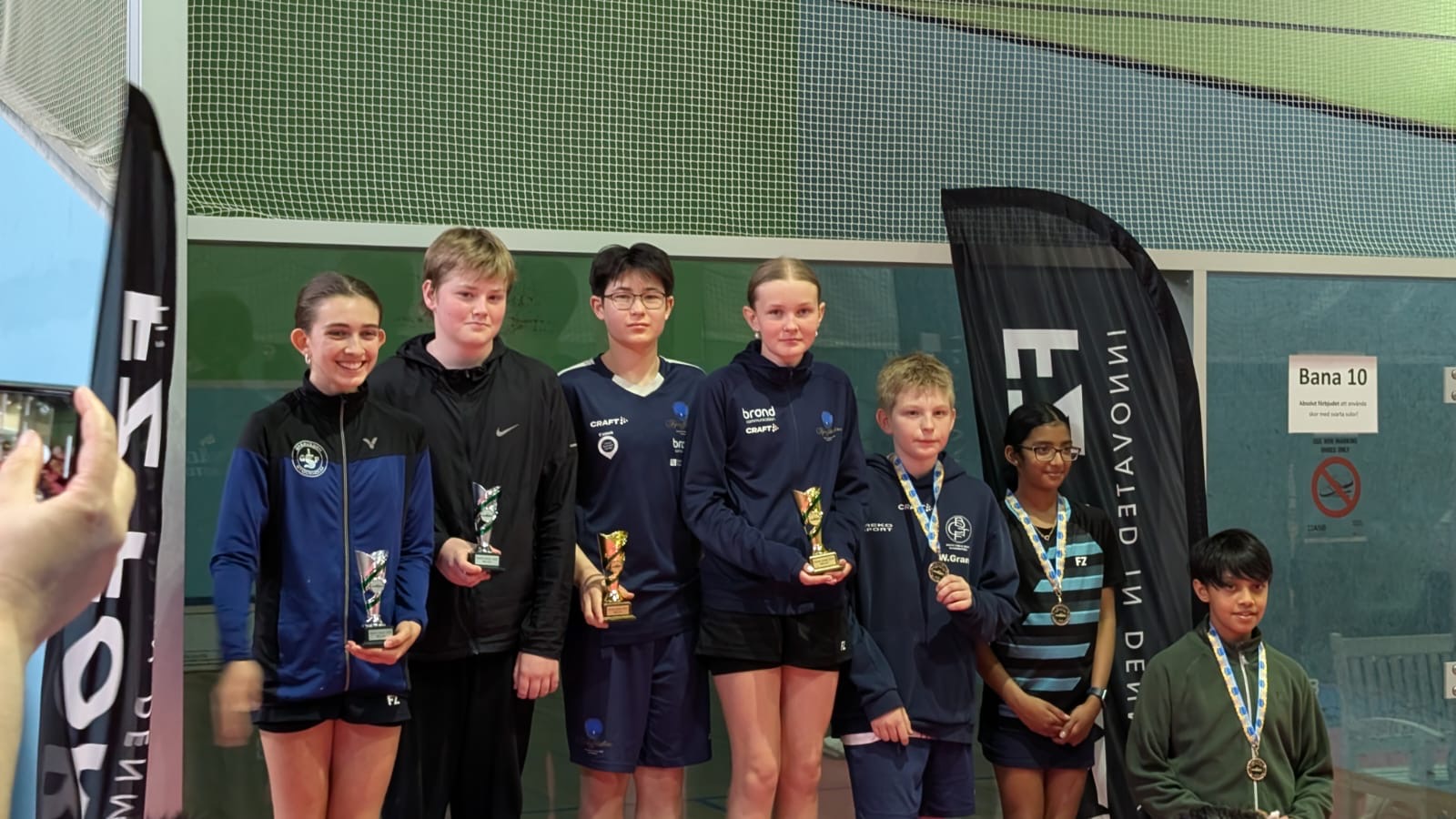 10 medaljer i Komet Junior