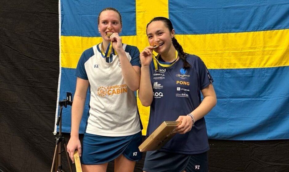 Inez och Gustav vinner medalj på Junior SM!