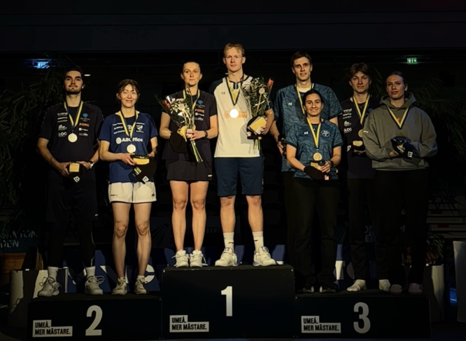 Senior-SM i Badminton den 27-29 mars 2026 – under SM-veckan i Umeå.